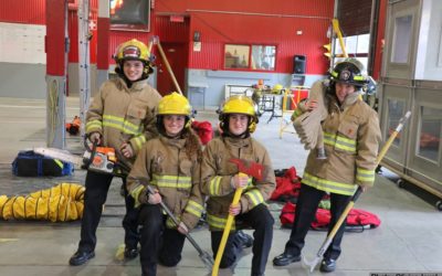 La progression des femmes dans les services de sécurité incendie.
